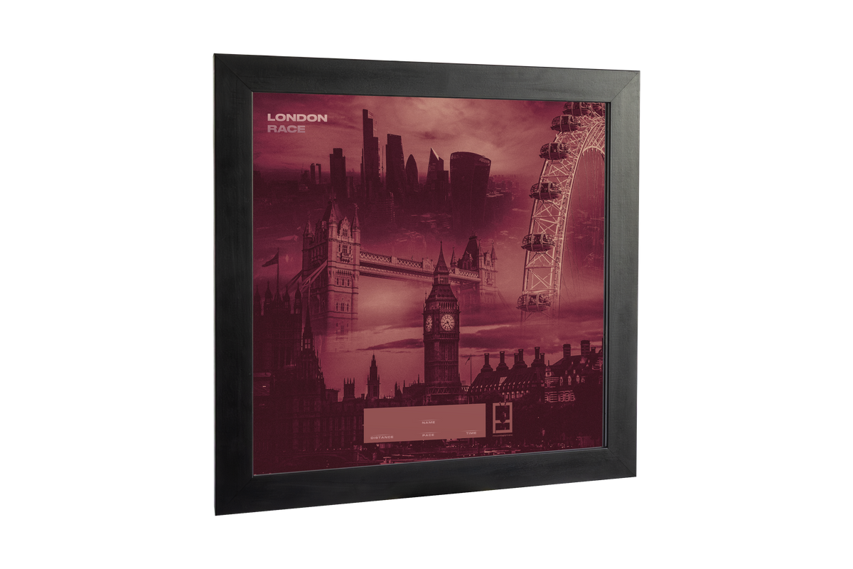 FRAMEMOTION London Race Medaillen-Bilderrahmen, Detailansicht